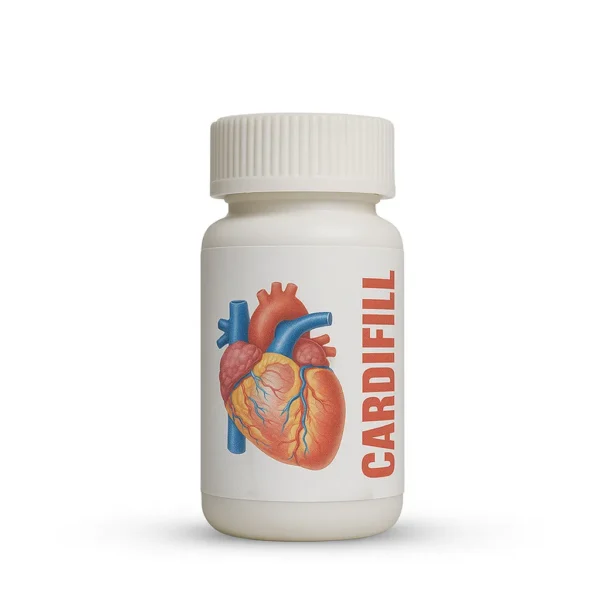 Cardifill Blood Pressure Control Medicine Bottle